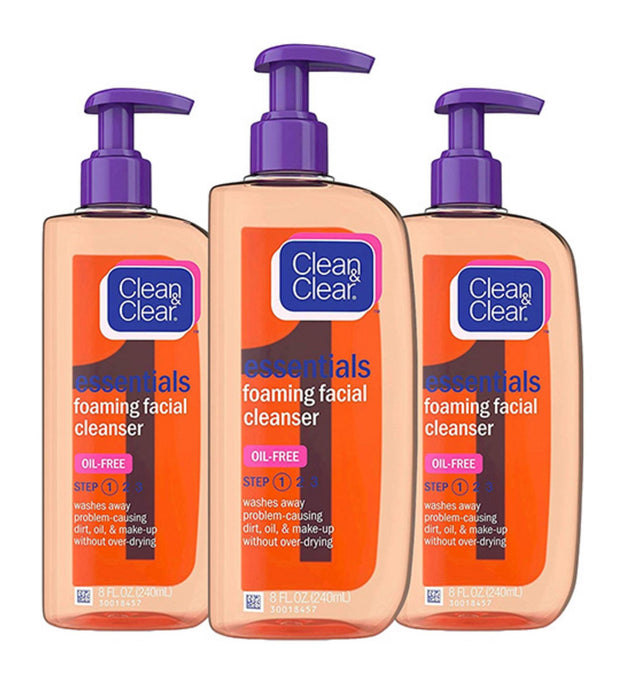 Limpiador facial espumoso esencial Clean & Clear