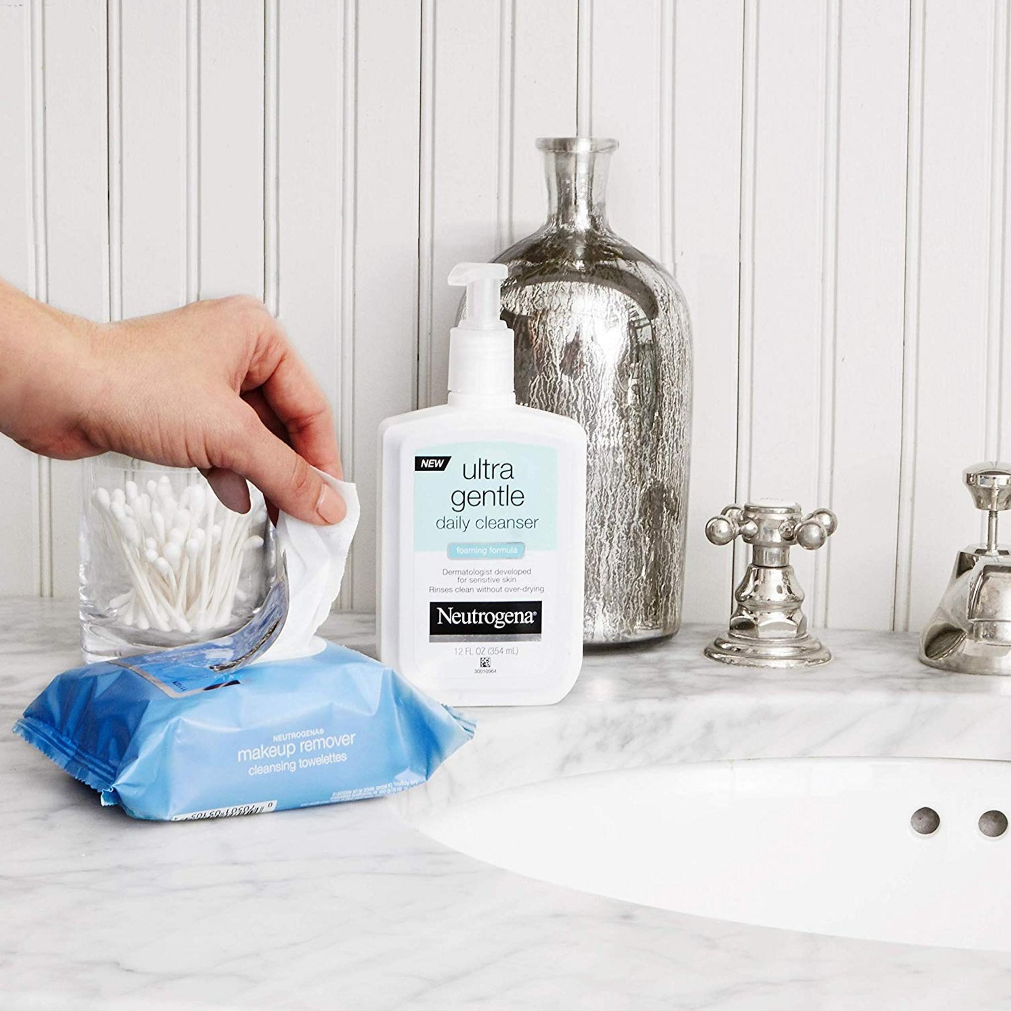 ニュートロジーナ メイク落とし クレンジングタオル