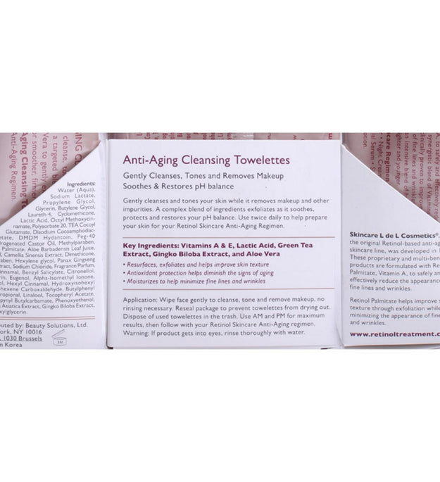Neutrogena Retinol Anti-Aging Cleansing Towelettes