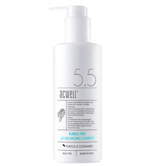 Gel nettoyant équilibrant le pH Acwell Bubble Free