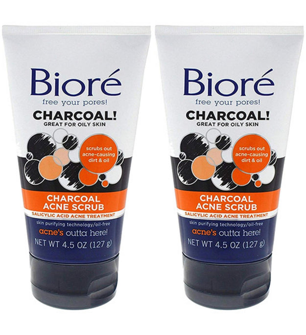 Biore Charcoal Acne Scrub