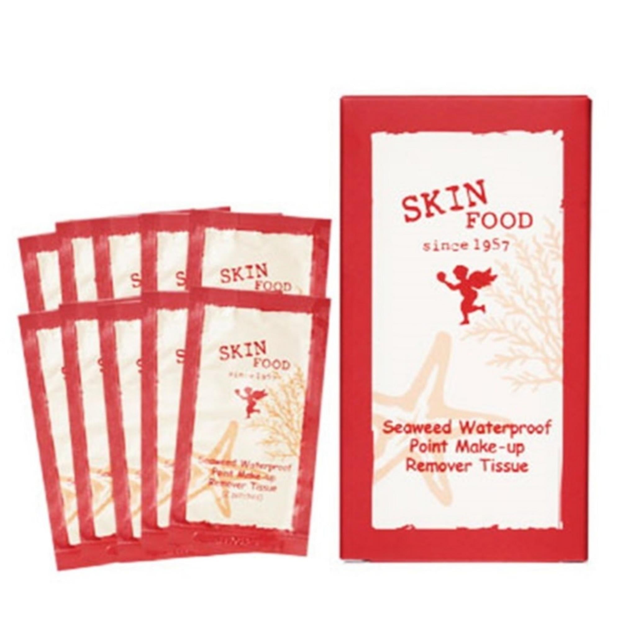 Seaweed makeup remover tissue