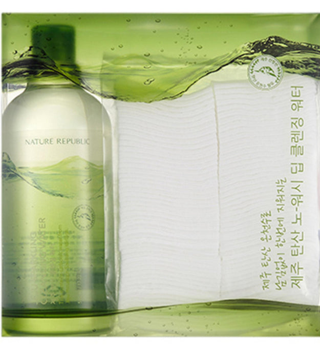 Nature Republic Jeju Carbonated Cleansing Water Set