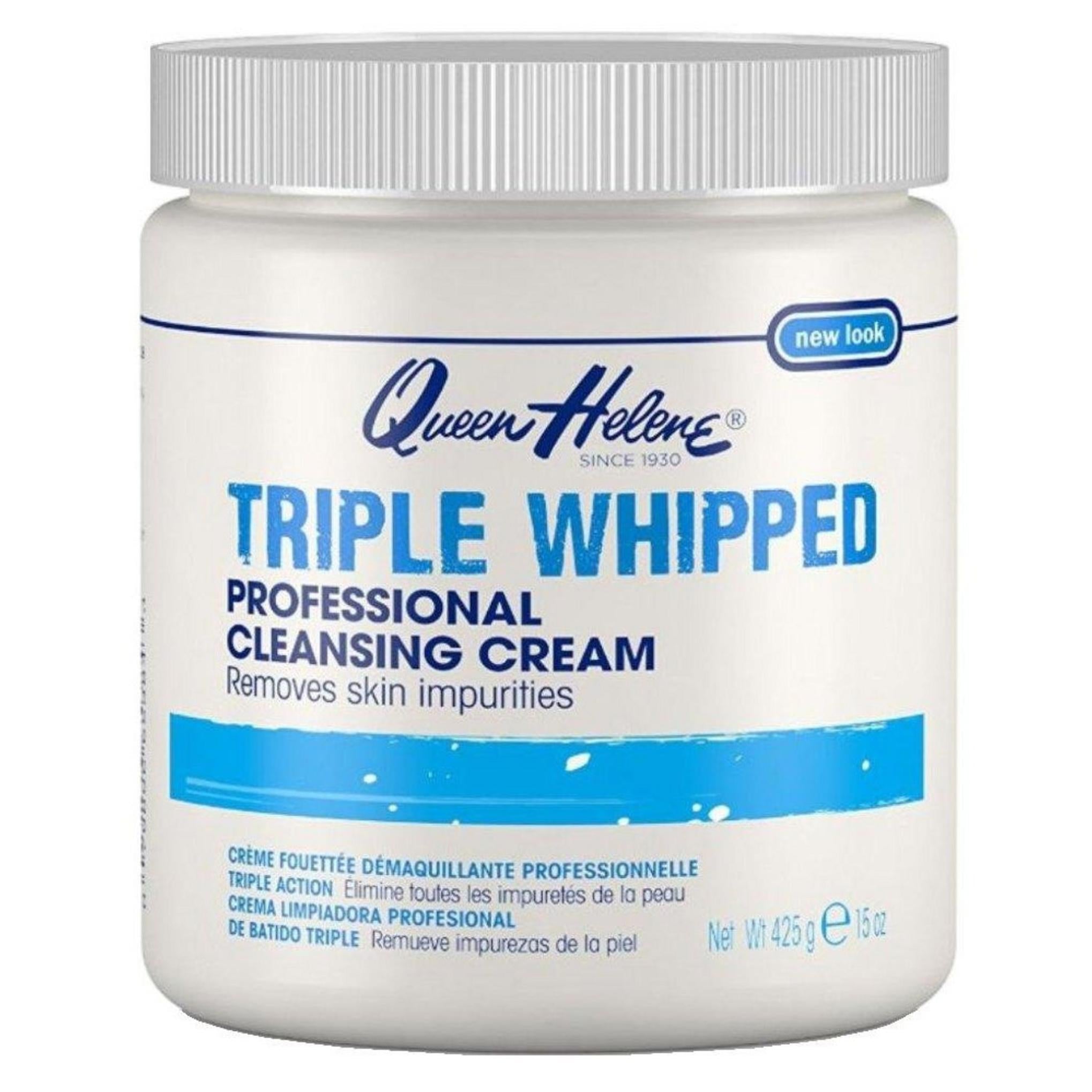 كريم التنظيف الاحترافي المخفوق الثلاثي من كوين هيلين