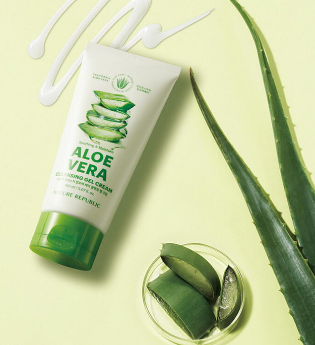 Nature Republic Soothing & Moisture Aloe Vera Cleansing Gel Cream