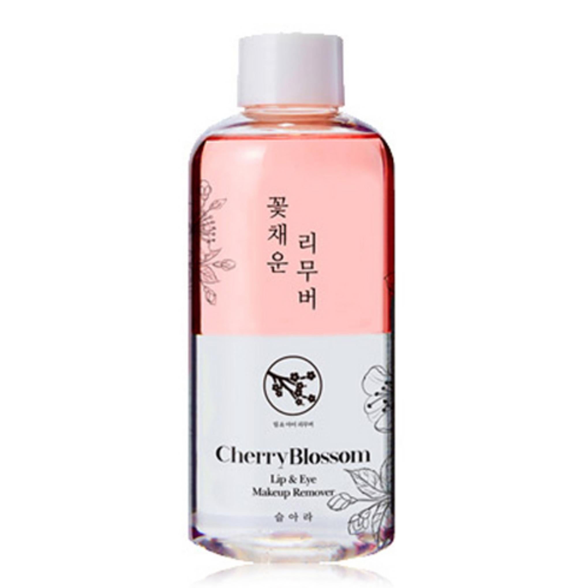 Seulara Démaquillant Lèvres et Yeux Rempli de Fleurs