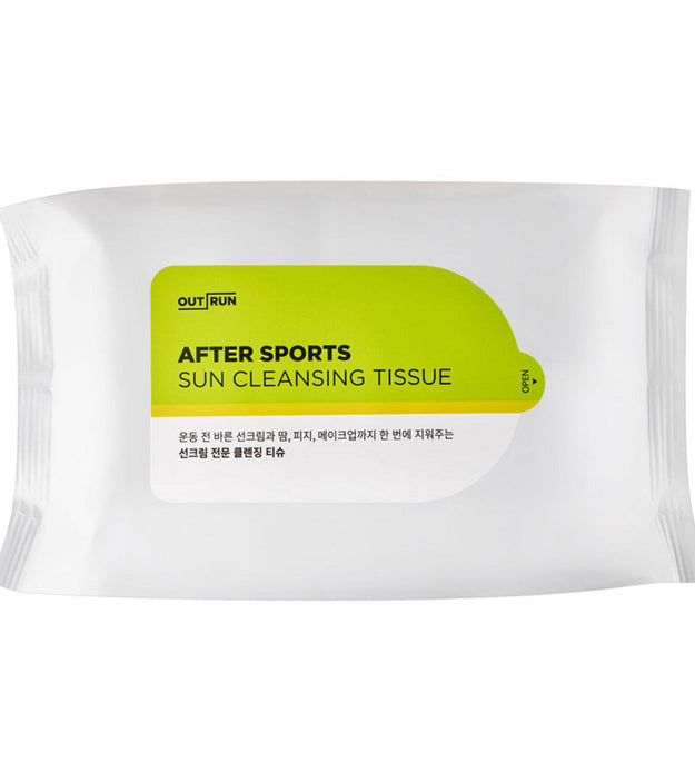 Outrun After Sports Sun Cleansing Tissue