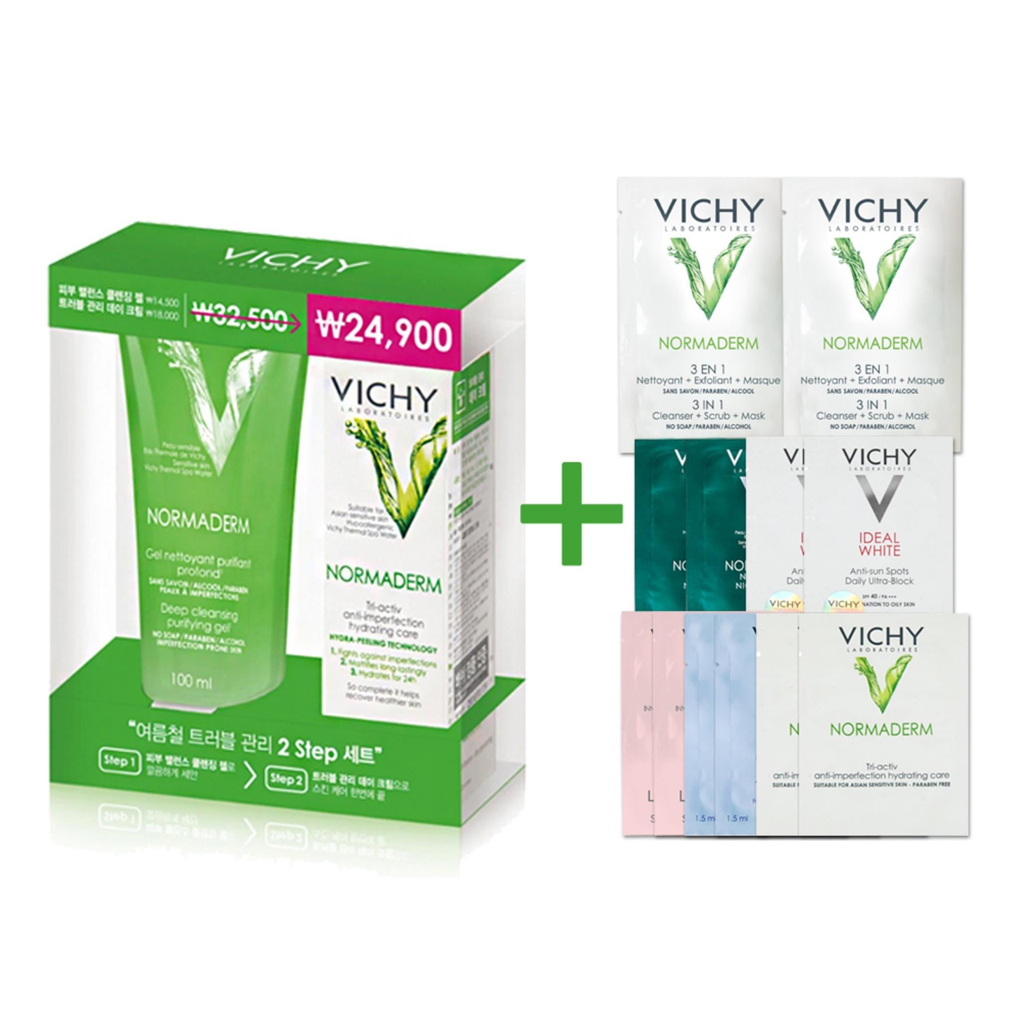 Vichy Normaderm Gel de Limpeza + Creme de Dia