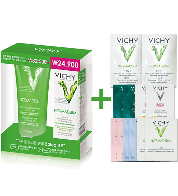 Vichy Normaderm Reinigungsgel + Tagescreme