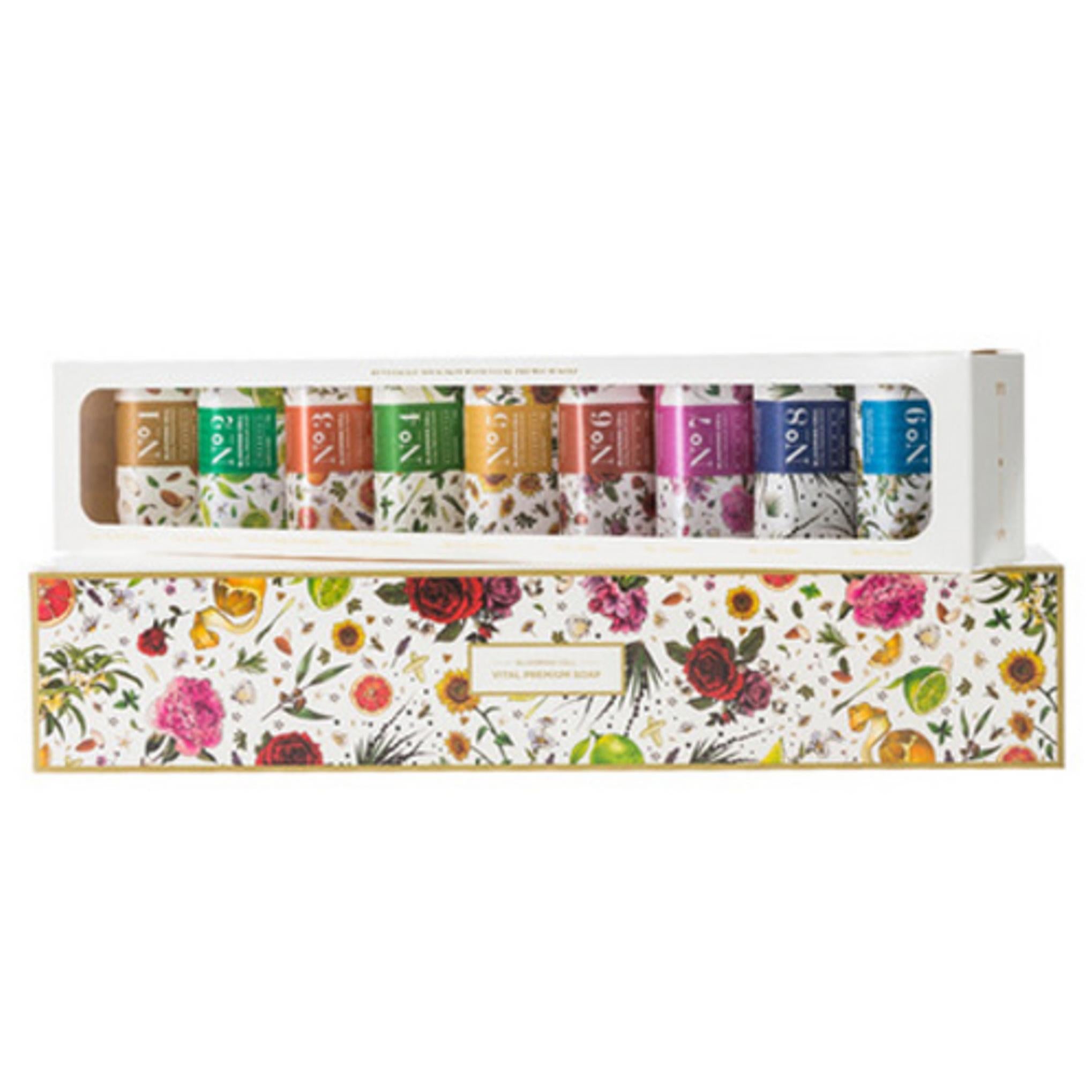 Seolreim Cosmetics Bloomingcell Vital Премиум мыло для умывания лица 9 наборов