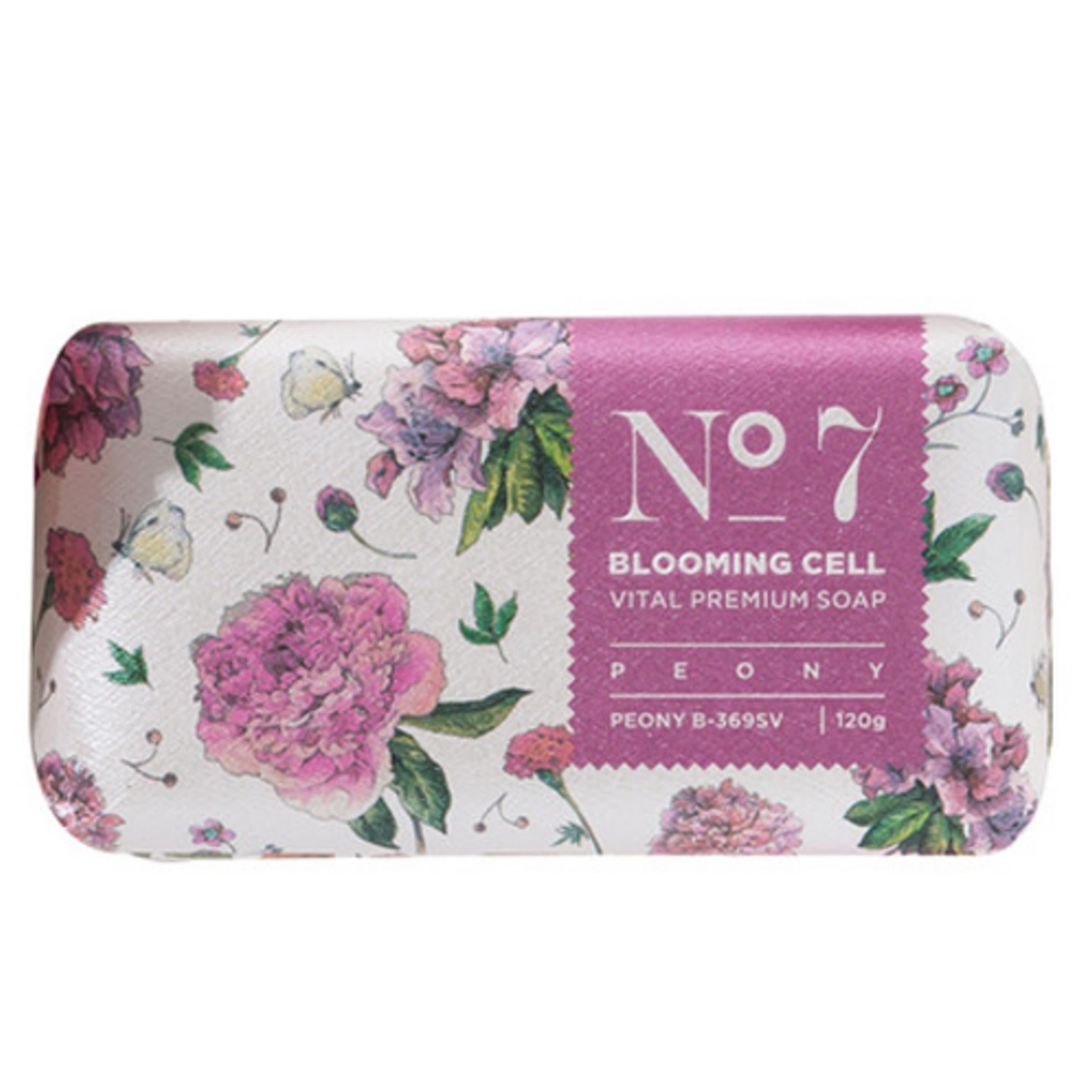 Seolreim Cosmetics Мыло для лица Bloomingcell Vital Premium №7 «Пион»