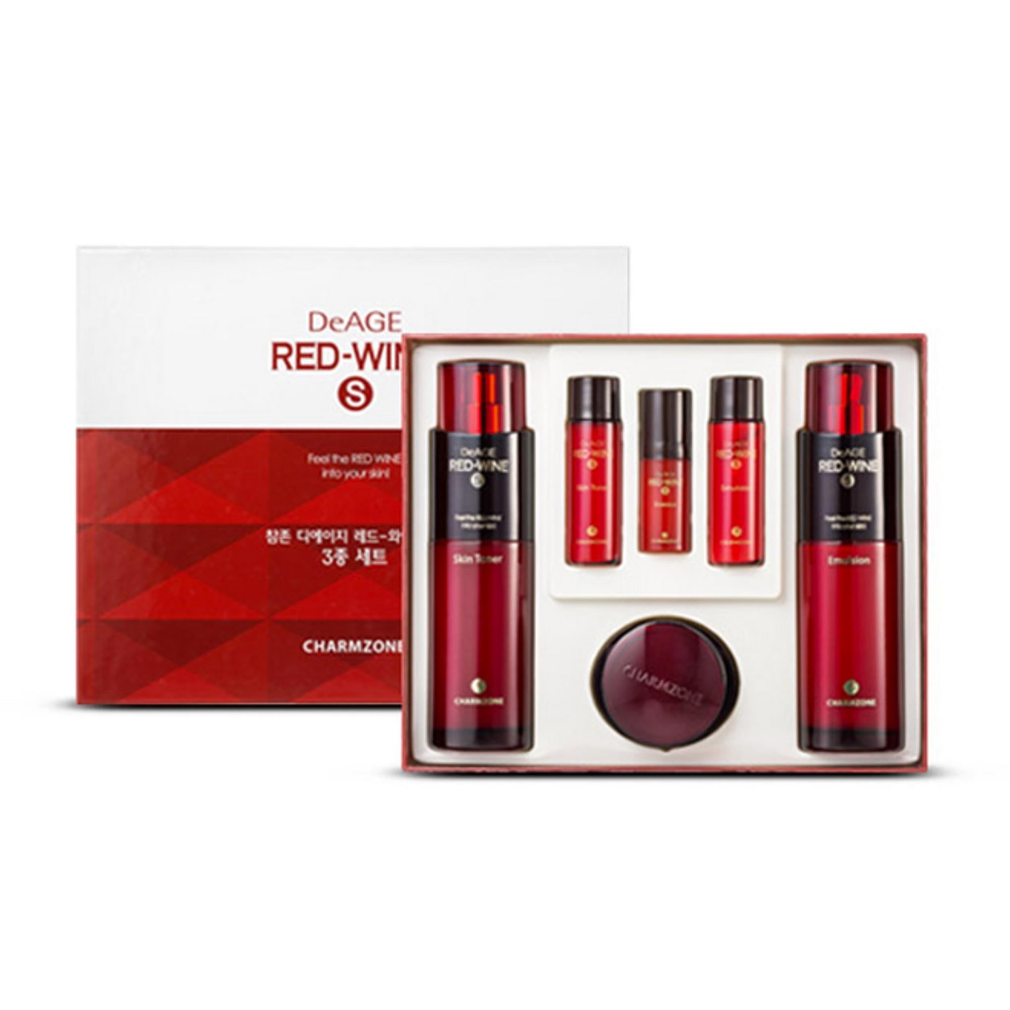 Charm Zone The Age Vinho Tinto S Conjunto de 3