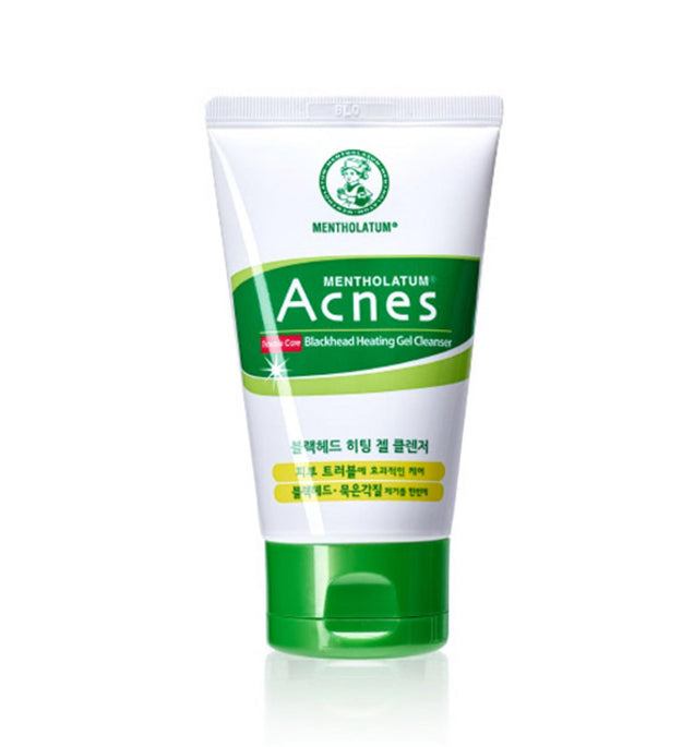 Gel chauffant nettoyant pour points noirs contre l'acné