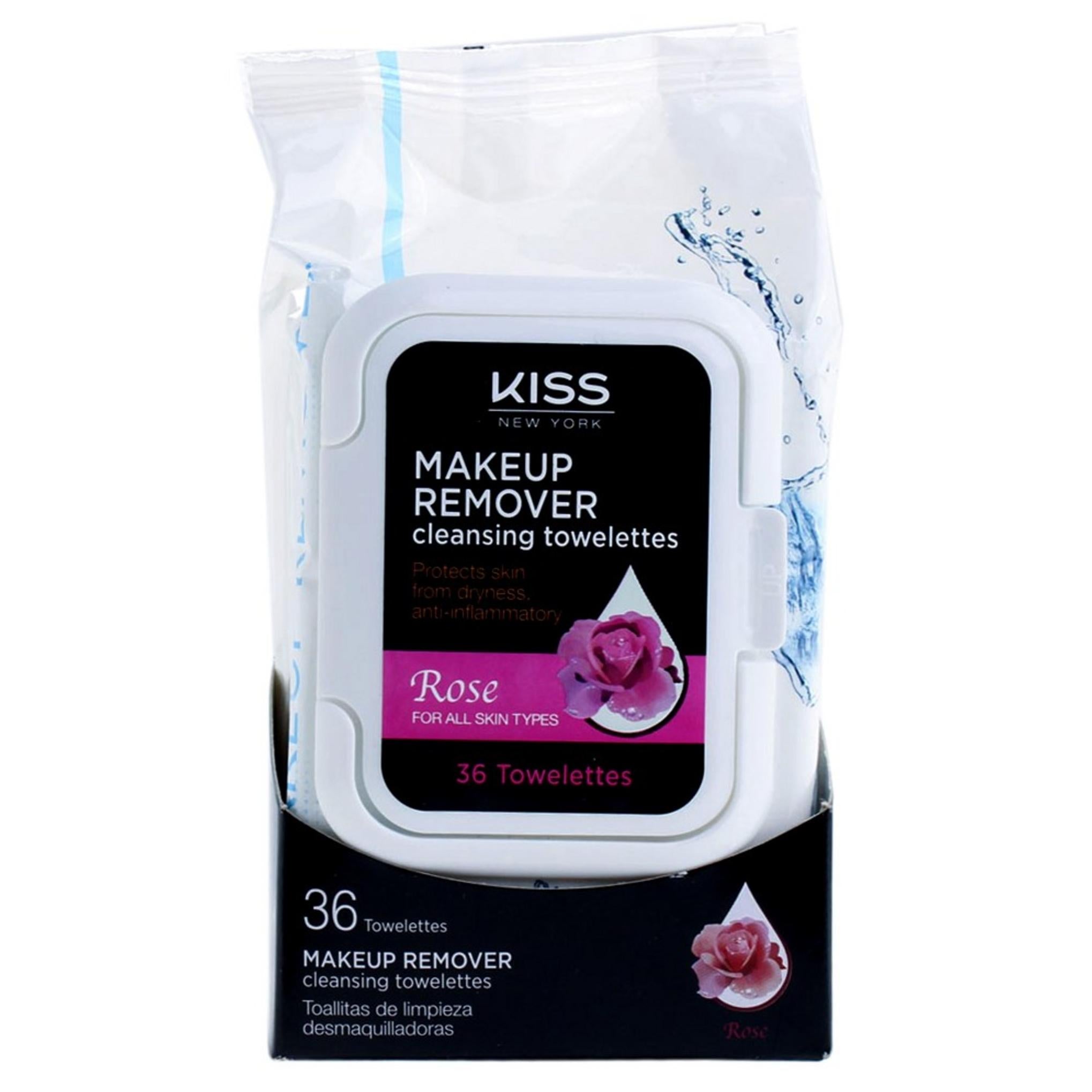 キス メイク落とし クレンジングタオレット ローズ