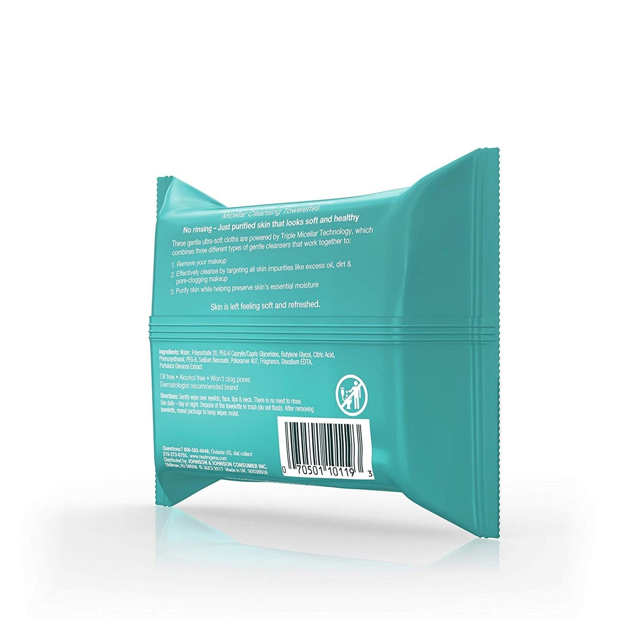 نيوتروجينا، منشفة تنظيف ميسيلار ديب كلين