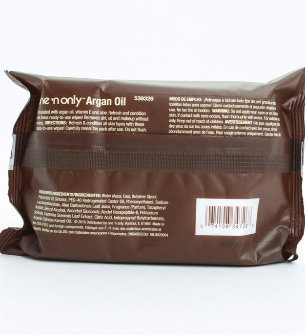 One&Only Argan Oil Makeup Removal Cleansing Cloth