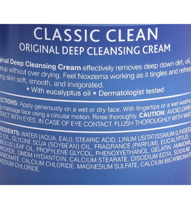 Noxzema Classic Clean Original Deep Cleansing Cream