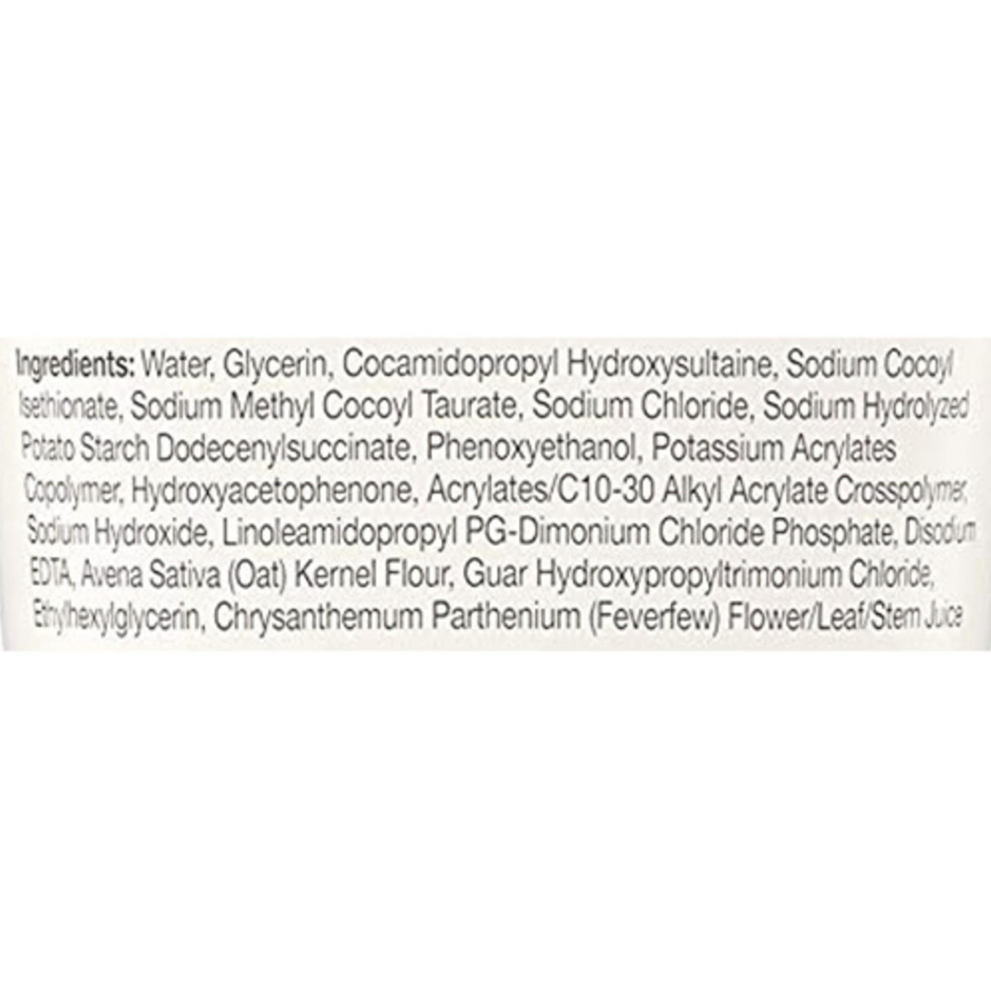 Limpiador en gel hidratante ultra calmante Aveeno sin fragancia