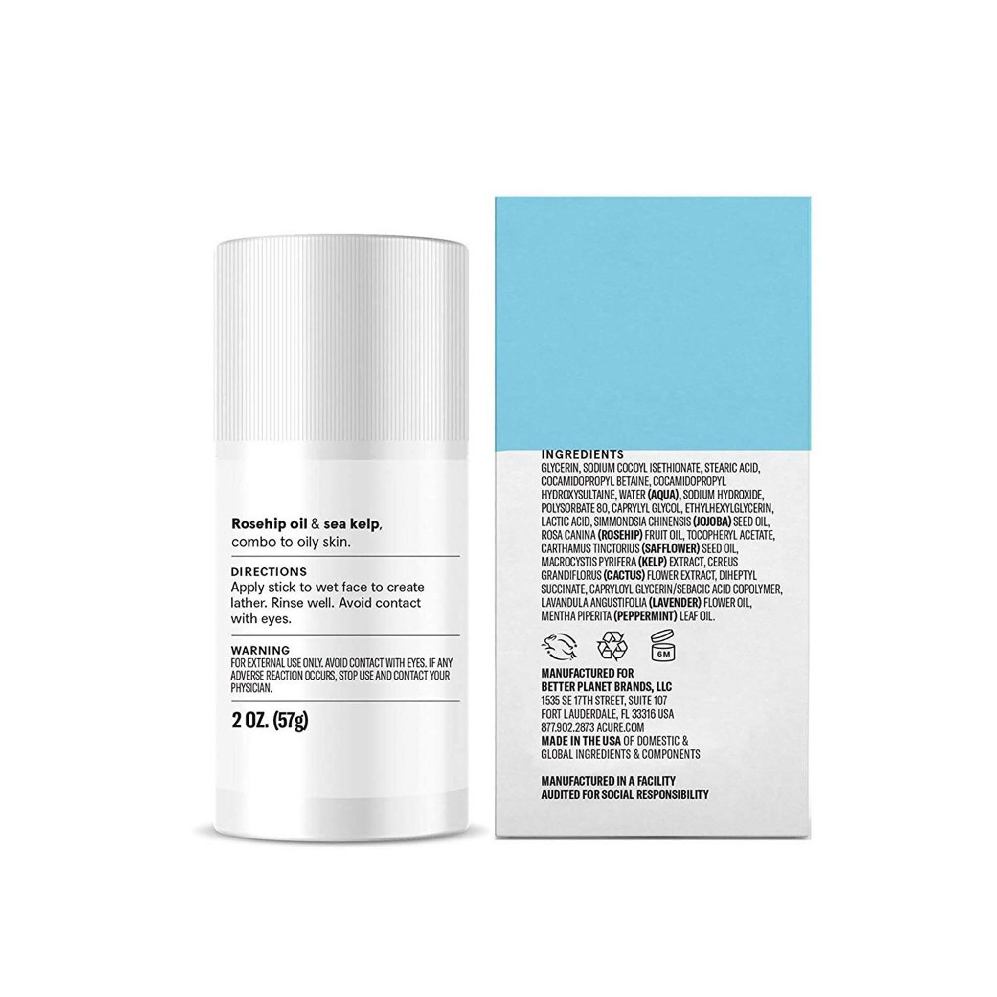 Acure Incredible Clear Cleansing Stick