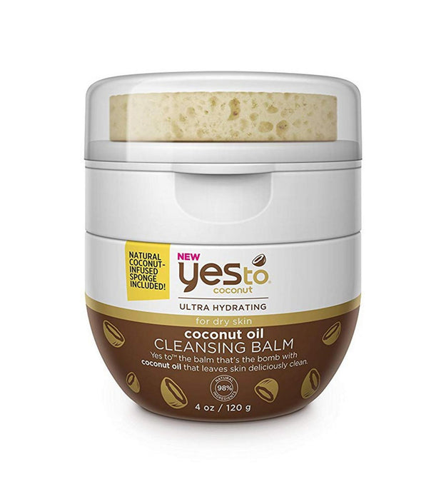 Bálsamo limpiador de aceite de coco Yes To para pieles secas