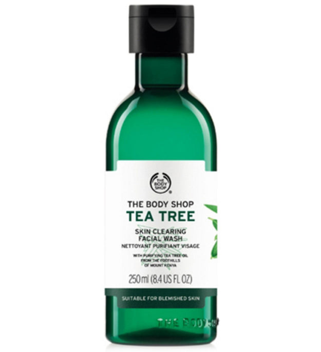 The Body Shop Tea Tree Skin Clearing Facial Wash Cleansing Gel