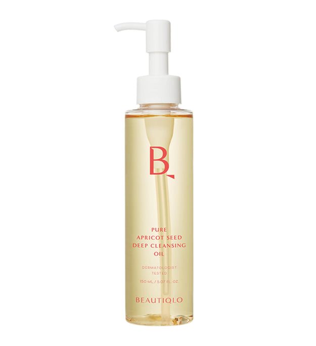 Aceite de limpieza profunda de semilla de albaricoque puro Beautiqlo