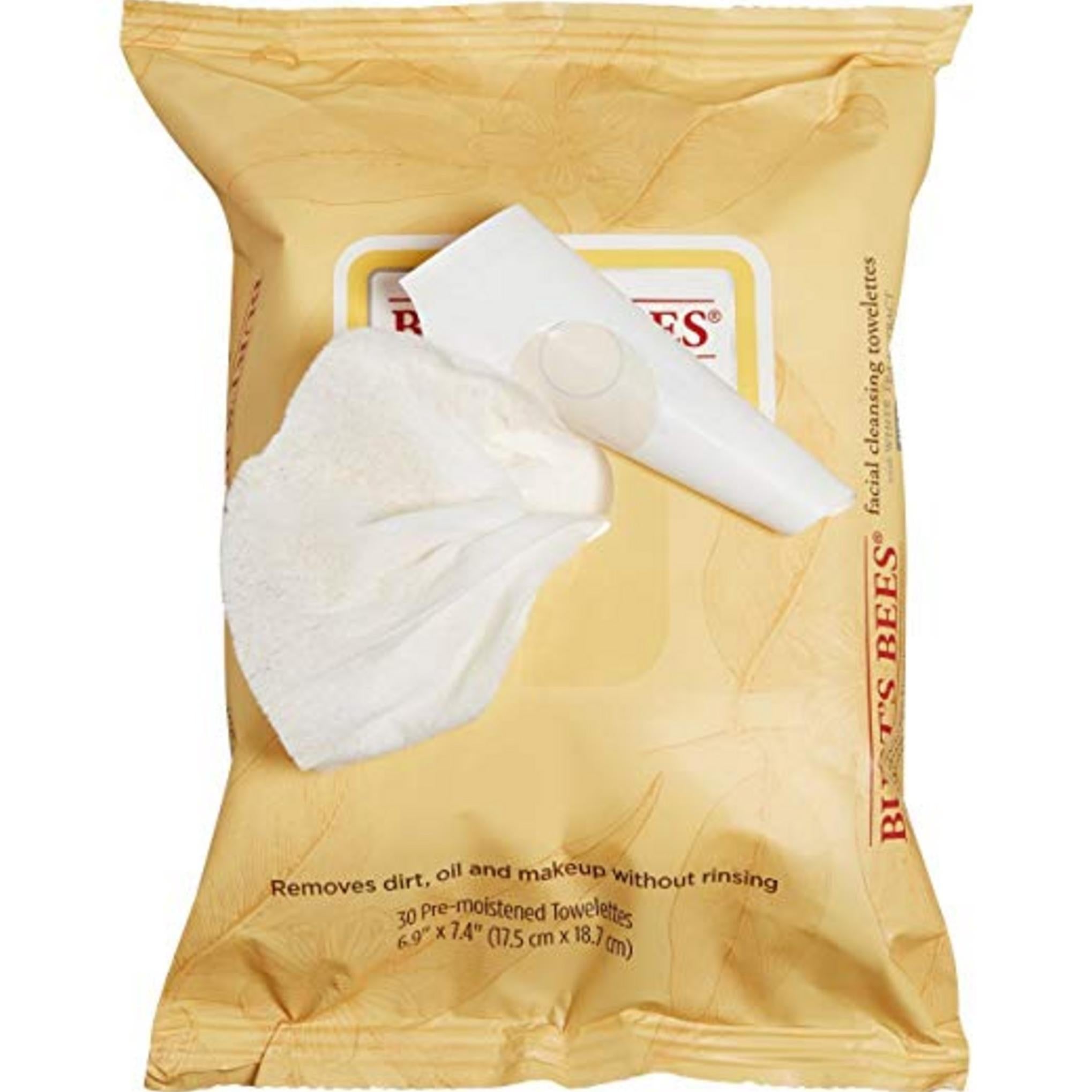 Salviettina detergente viso Burt's Bees con estratto di tè bianco 17,5 x 18,7 cm