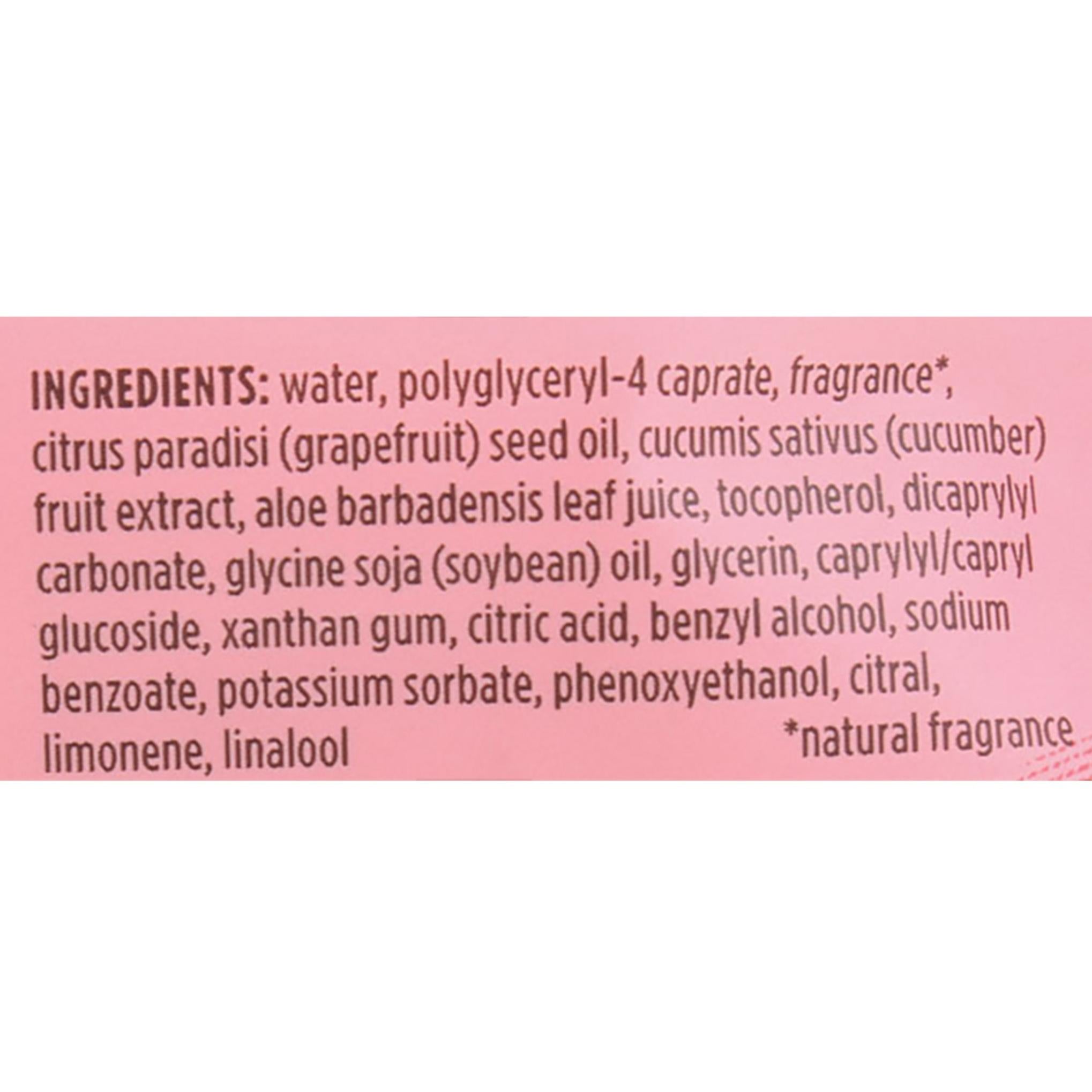 Burt's Bees Salvietta detergente viso Olio di semi di pompelmo rosa Pelle da normale a grassa