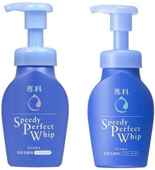 Senka Speedy Perfect Whip Moist Touch 150 ml + Speedy Perfect Whip Airy Touch 150 ml Reinigungsset