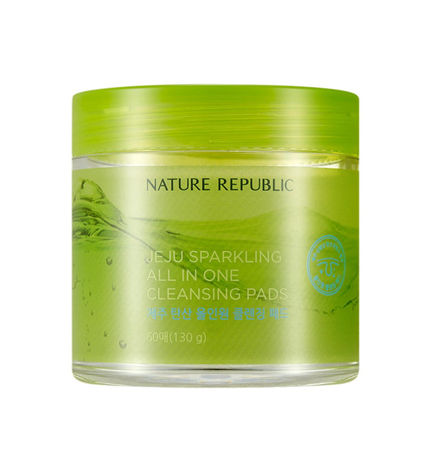 Nature Republic Jeju Carbonated All-in-One Cleansing Pad