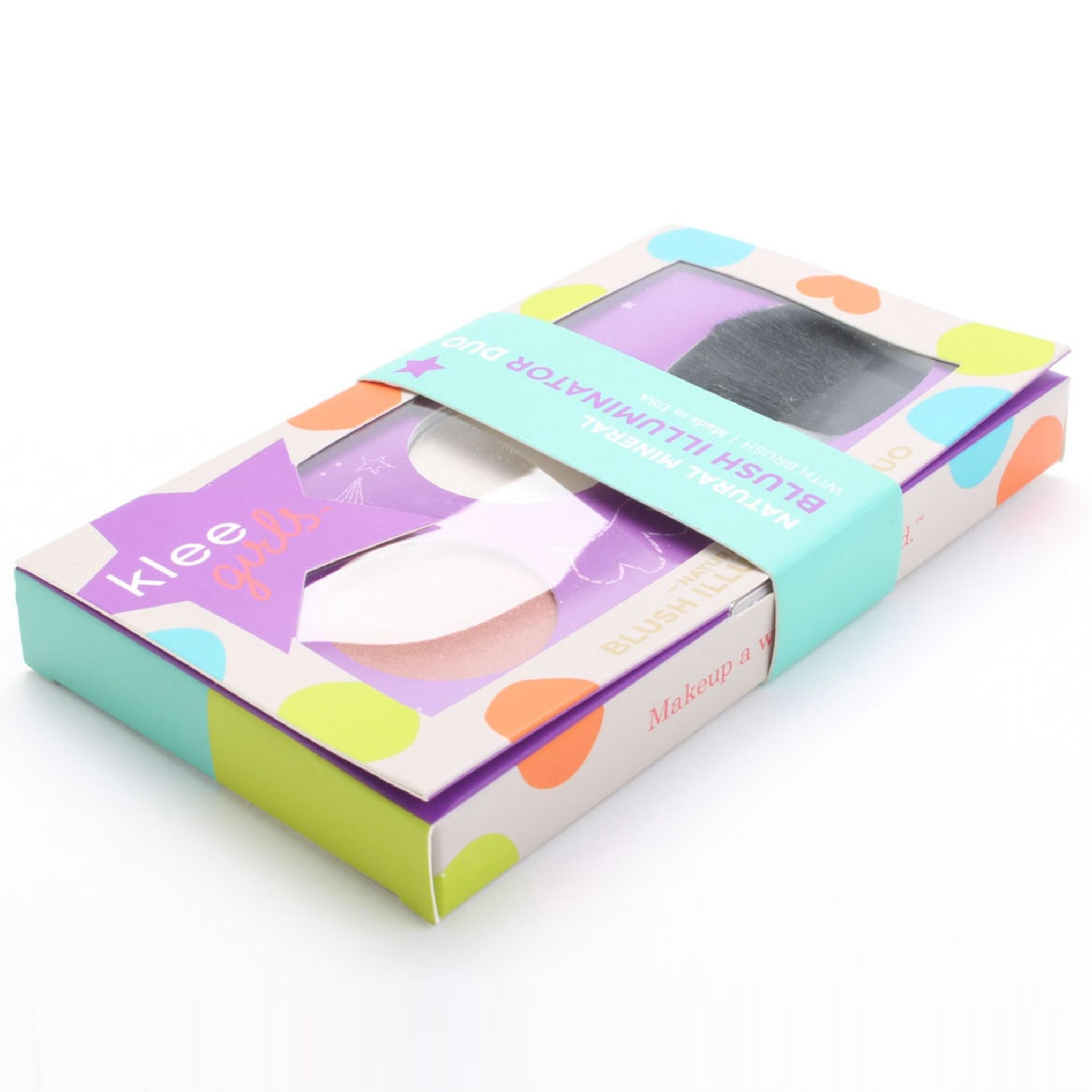 Klee Girls Natural Mineral Blush & Illuminator Duo Malibu Shine