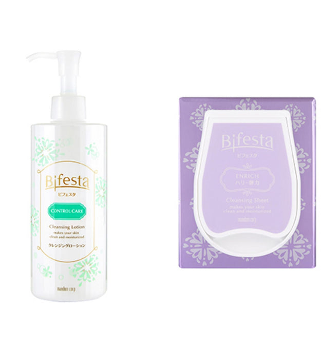 Bifesta Cleansing Water Control Care + Reinigungsblatt Coenzym Q10