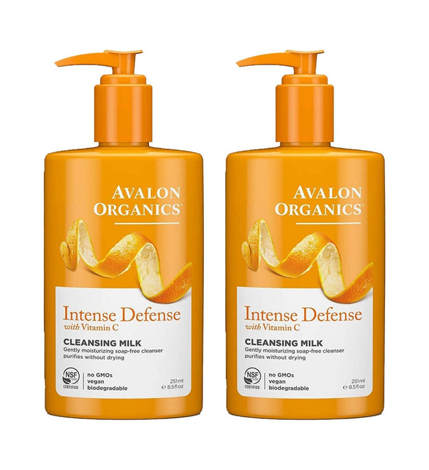 Avalon Organics Intense Defense Vitamin C Cleansing Milk