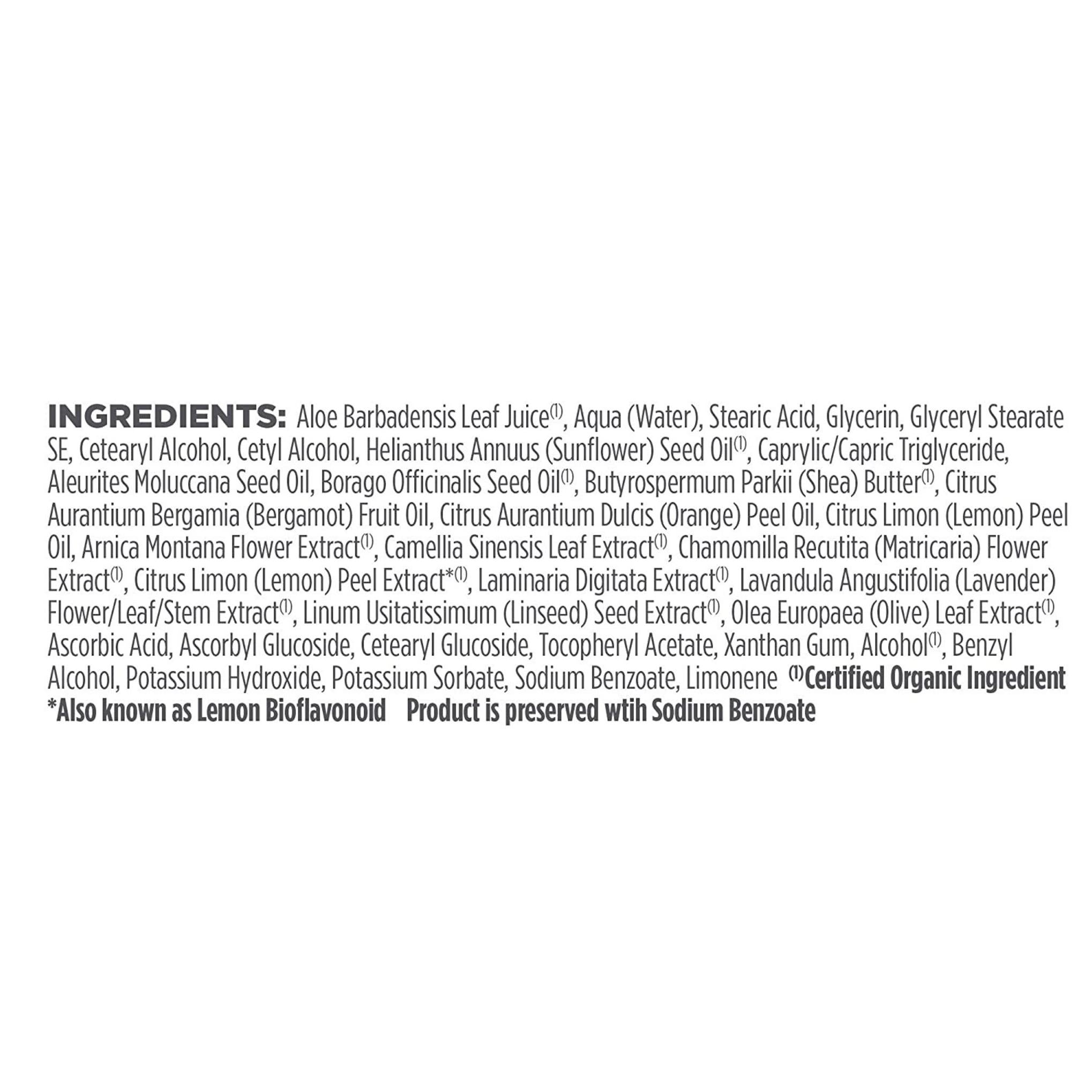 حليب التنظيف المكثف بفيتامين C من أفالون أورجانيكس