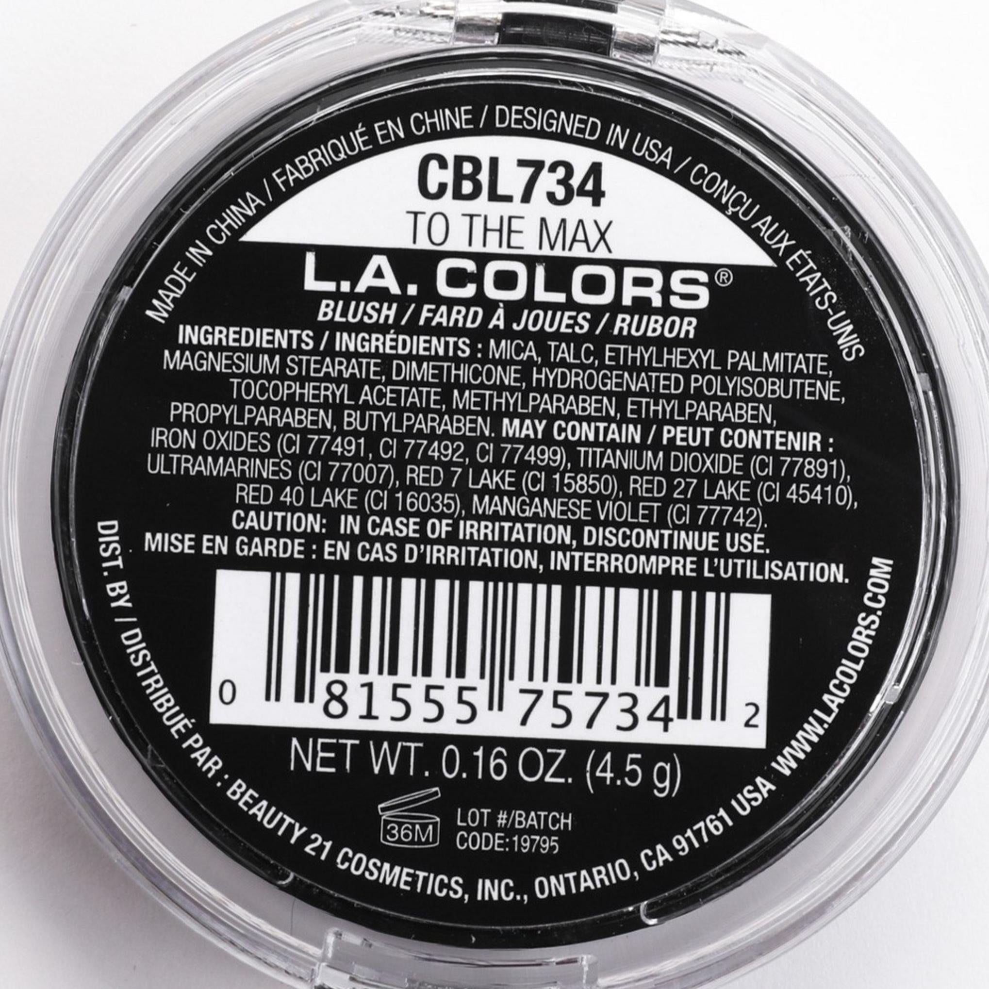 LA Colors Kırmızı Allık 4.5g