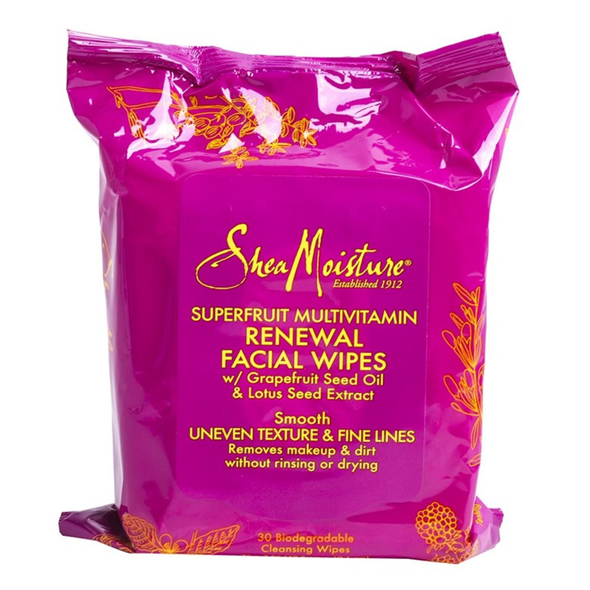 Shea Moisture Superfruit Multivitamin Renewal Gesichtstuch