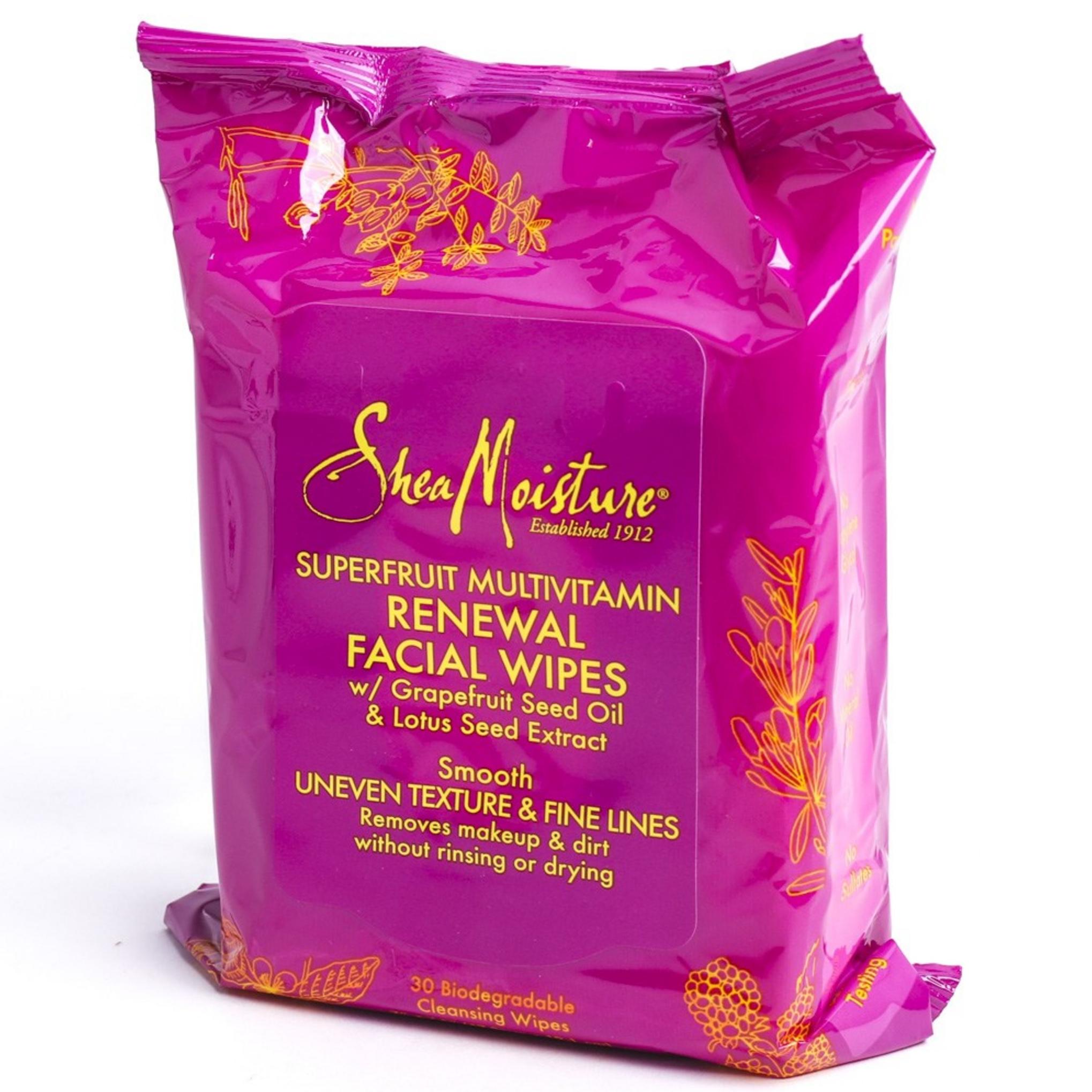 Shea Moisture Superfruit Multivitamin Renewal Gesichtstuch