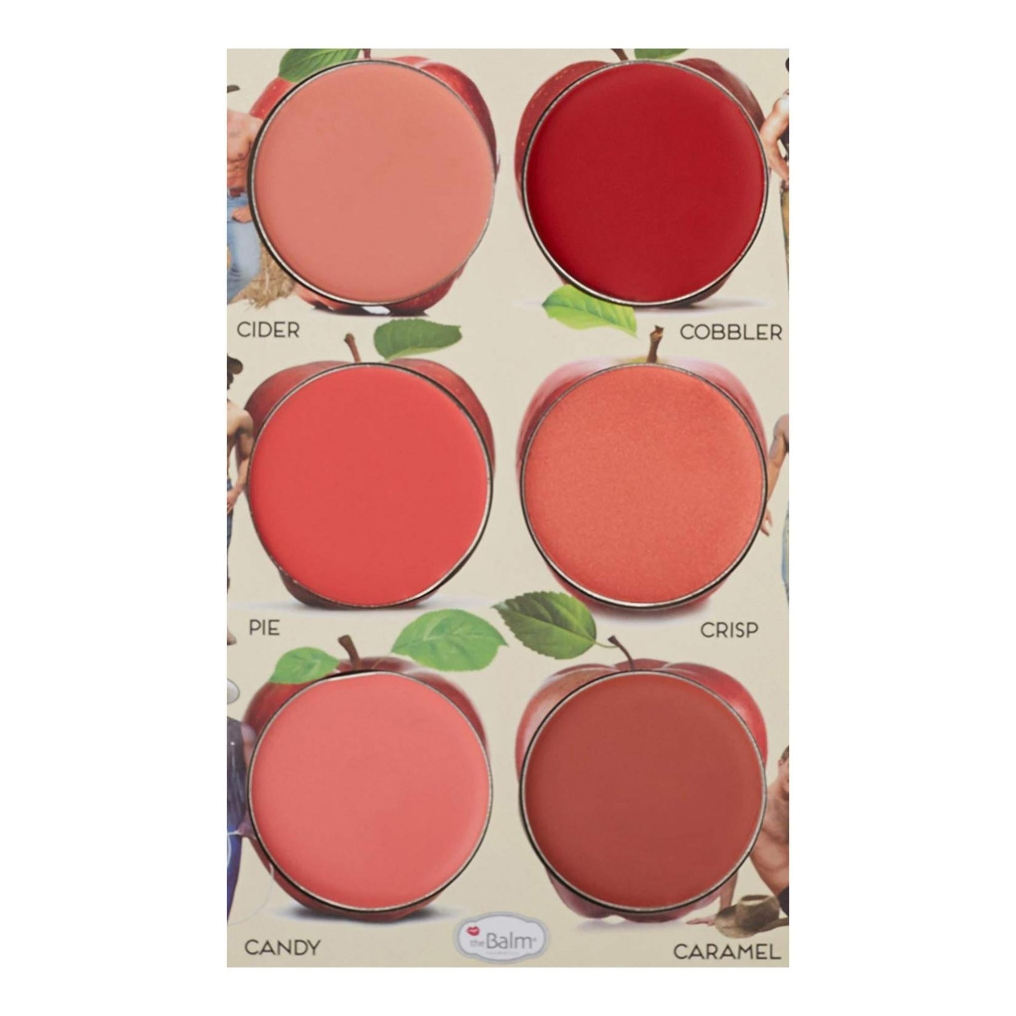 The Balm How About Theme Палетка кремов для щек и губ Apple, 20 г