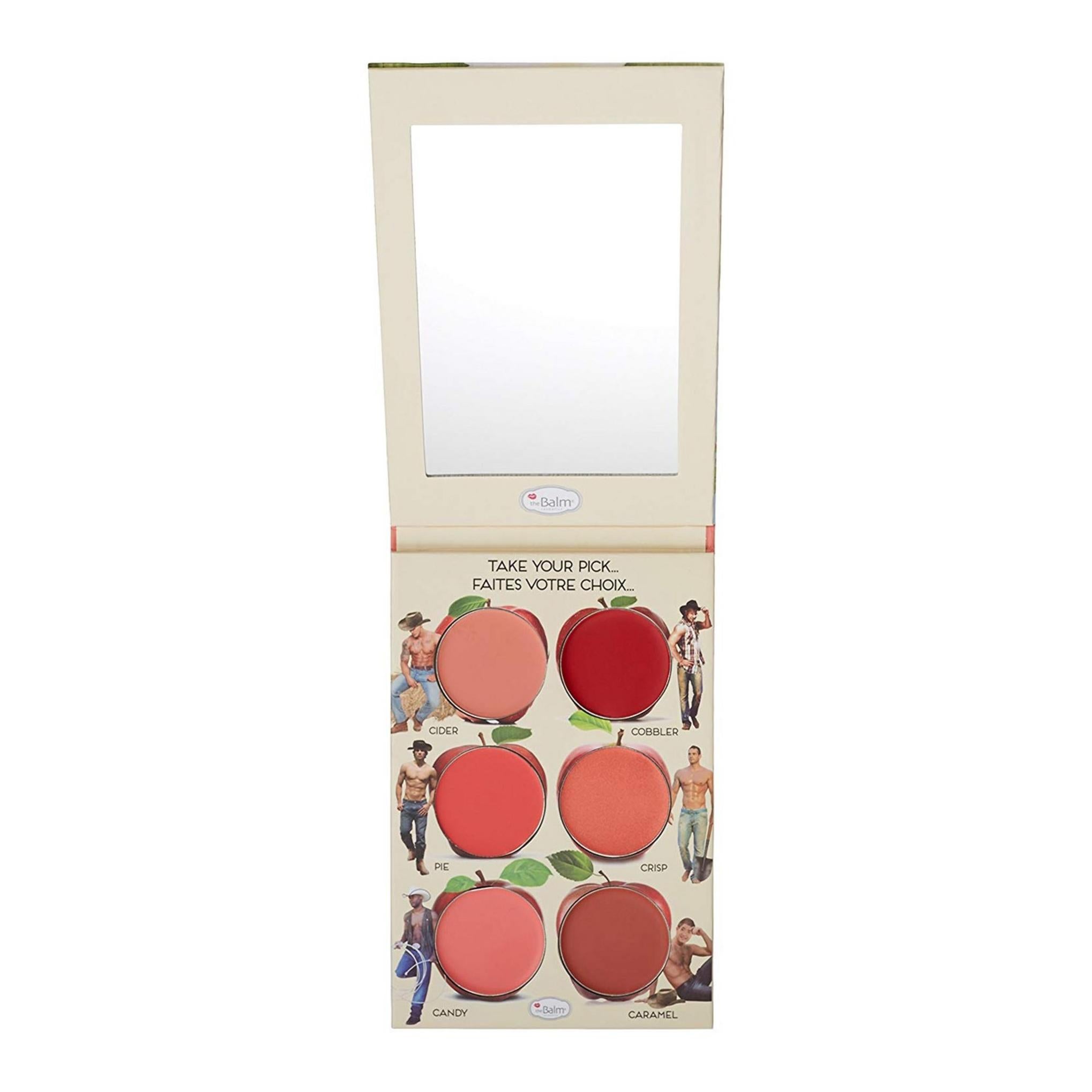 The Balm How About Theme Палетка кремов для щек и губ Apple, 20 г