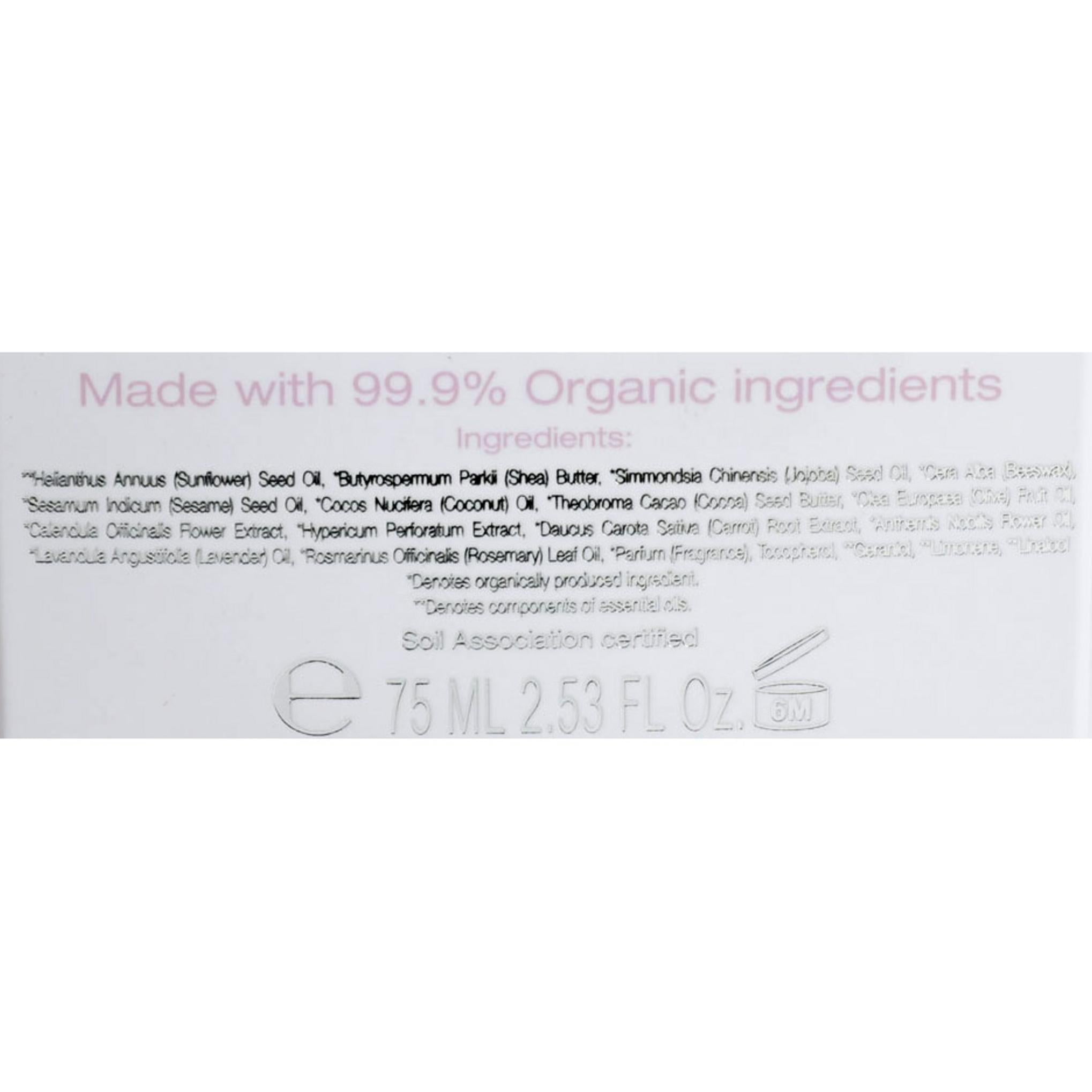 Nettoyant au beurre de carats de la pharmacie Diorganic