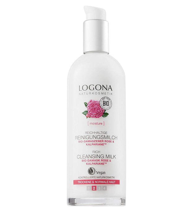 Lait Démaquillant Riche Logona Rose & Carparianne