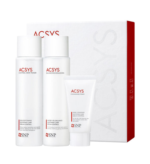SNP Acsys Hauttoner + Emulsion + Reinigungsschaum-Set
