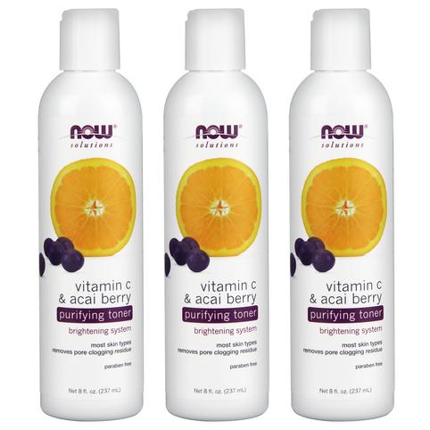 Now Foods Vitamin C & Acai Berry Purifying Toner