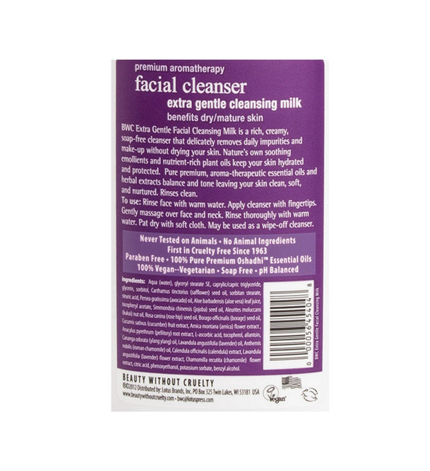Beauty Without Cruelty limpador facial extra suave
