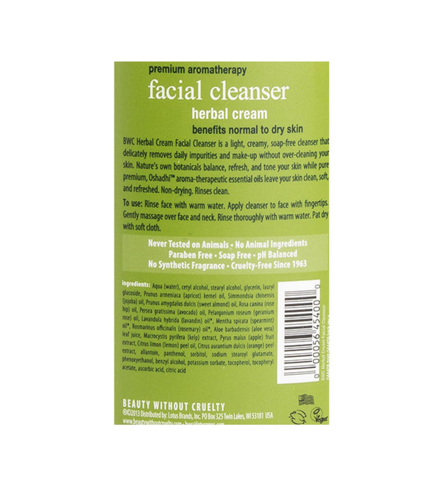 Crema Hierbas Limpiadora Facial Belleza Sin Crueldad
