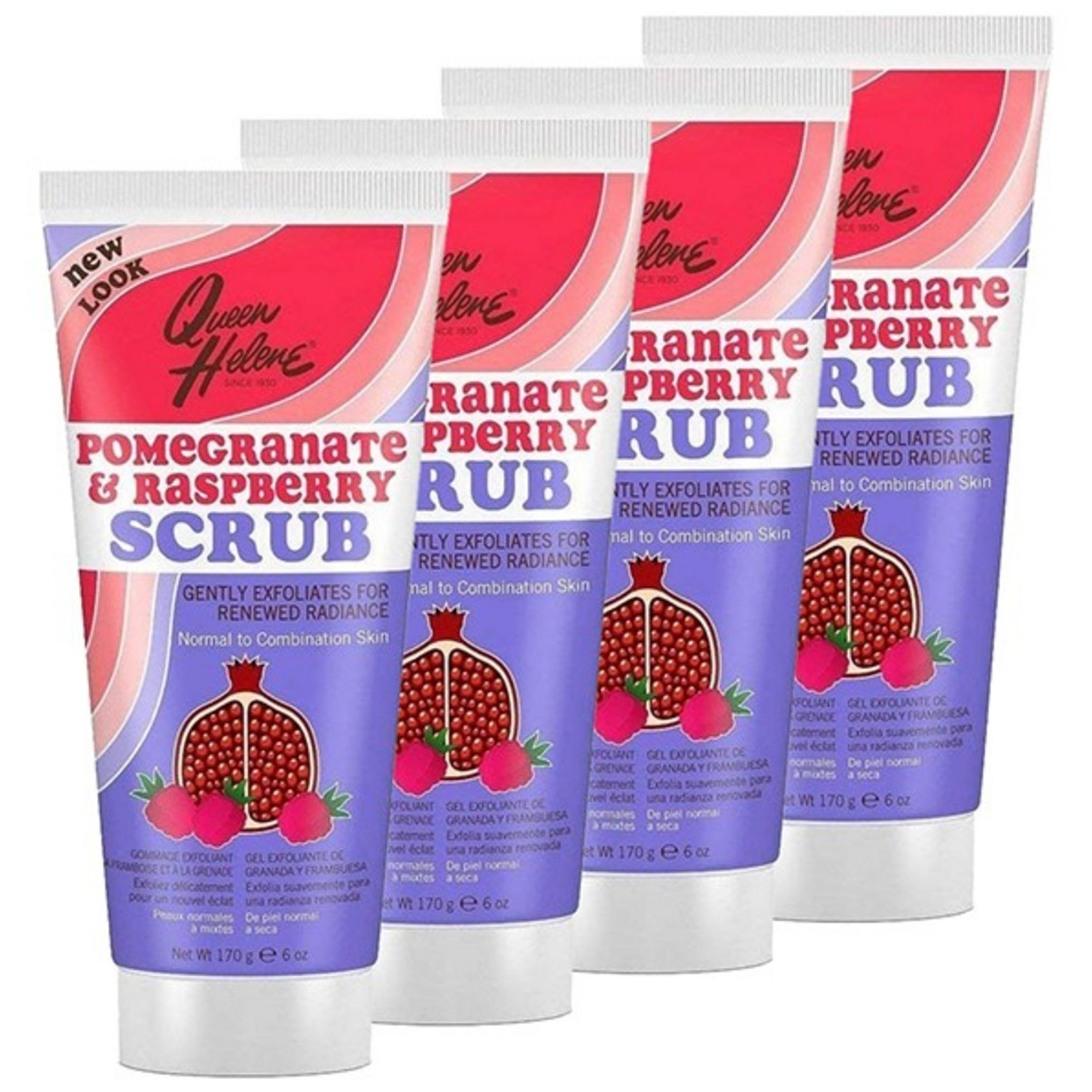 Queen Helen Arındırıcı Nar ve Ahududu Doğal Yüz Peelingi