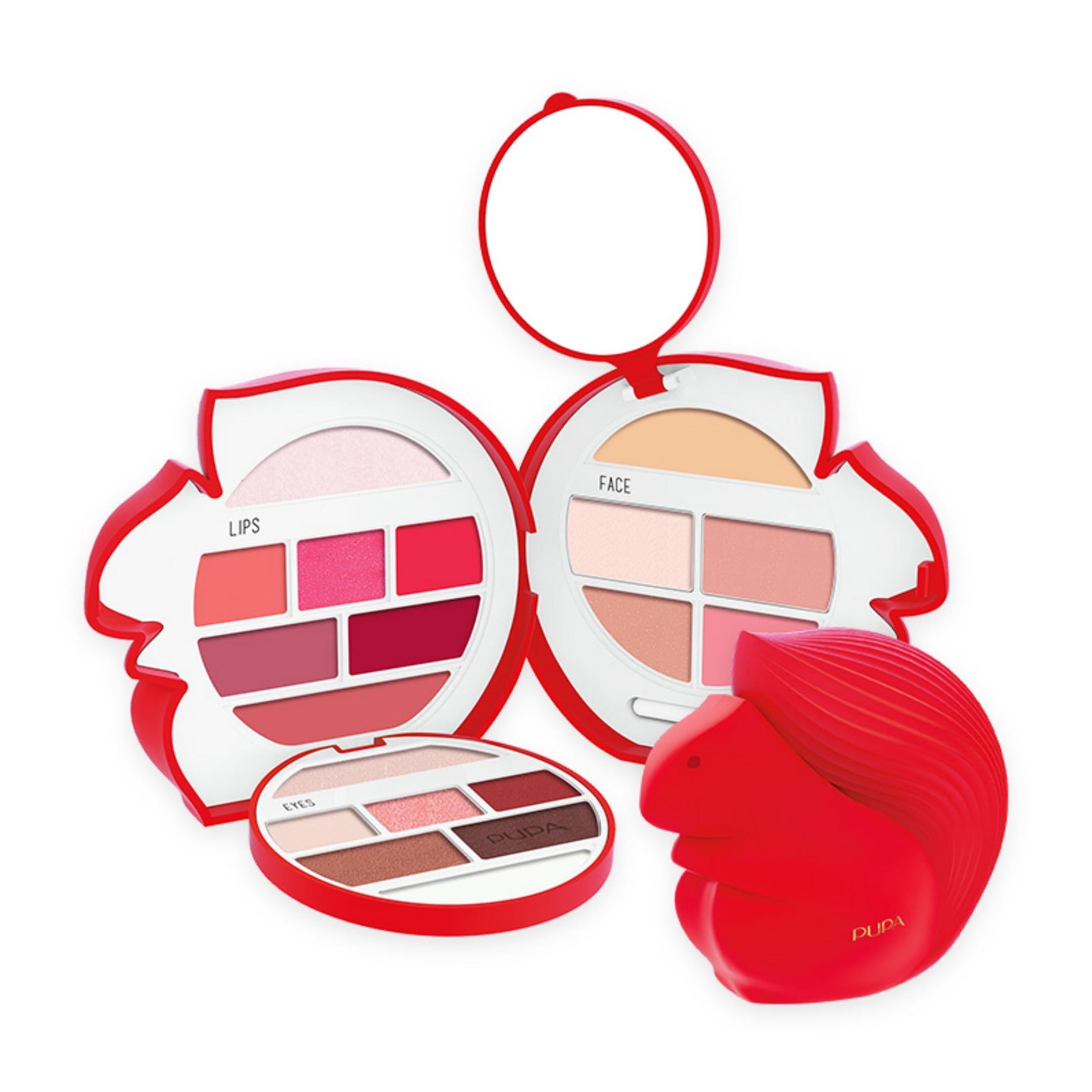 Набор палеток для макияжа Pupa Squirrel, большой, 20,8 г