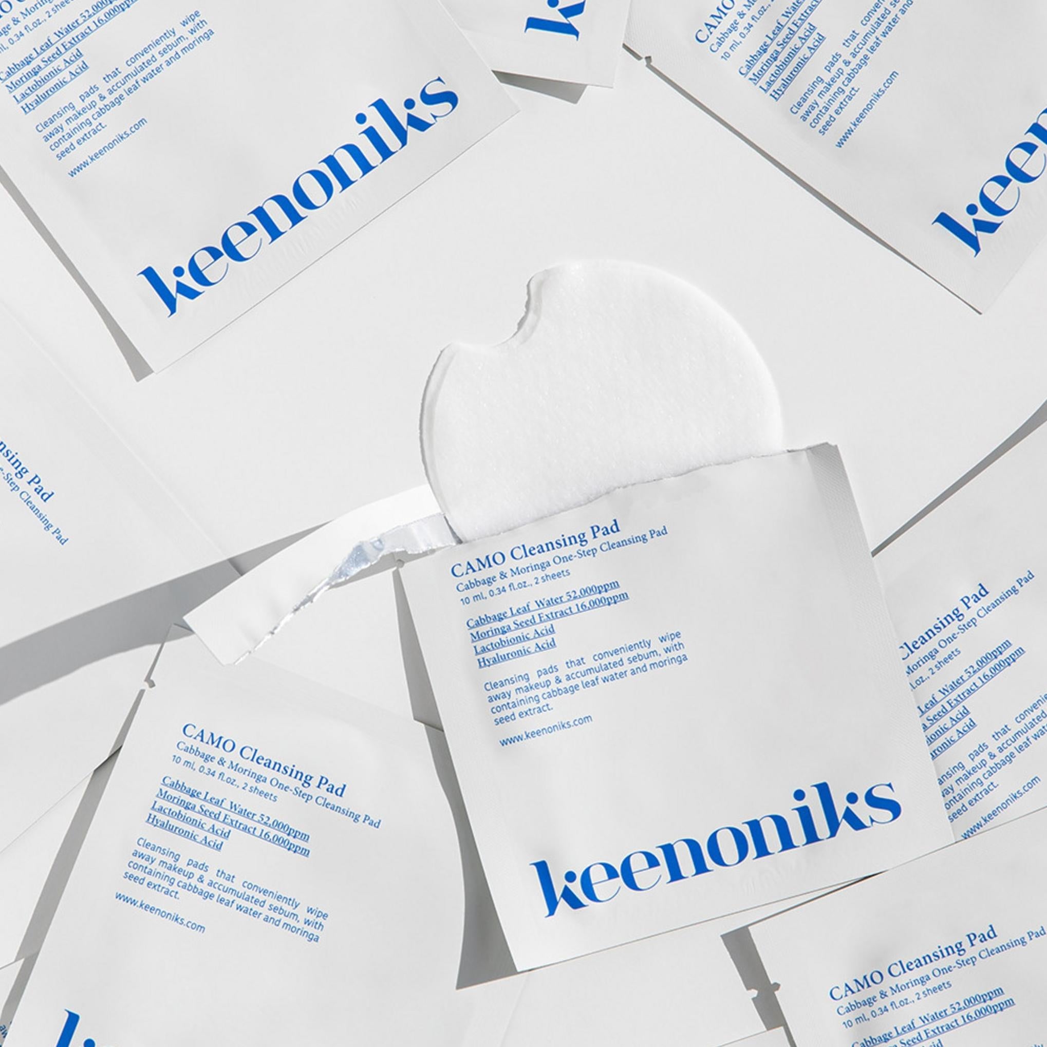 Kinonics Camo ディープ クレンジング ピーリング パッド ポータブル ポーチ