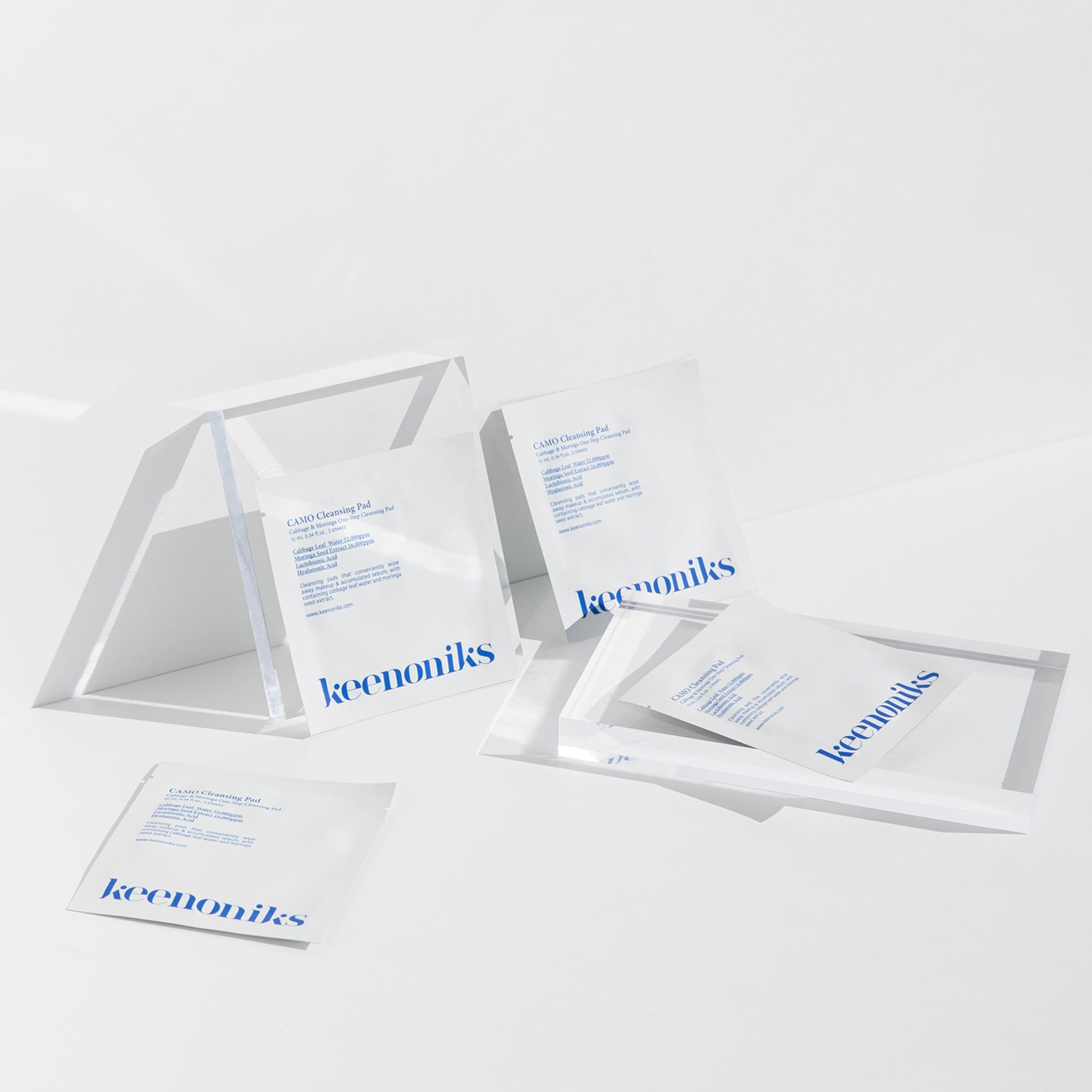 Kinonics Camo ディープ クレンジング ピーリング パッド ポータブル ポーチ