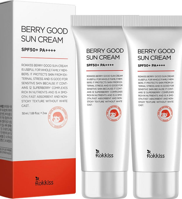 Rocky's Berry Good オーガニック モイスチャライジング サン クリーム SPF50+ PA++++
